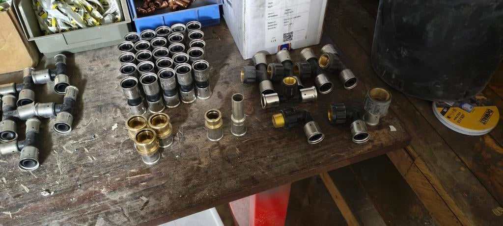 Partij henco 26 perskoppelingen, Overige materialen, 6 meter of meer, Overige typen, Nieuw