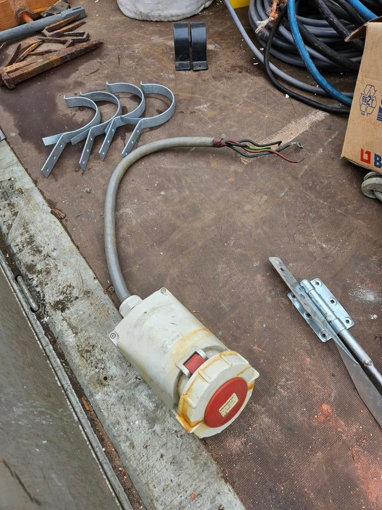 Mennekes stopcontact 63ampere, Ophalen of Verzenden