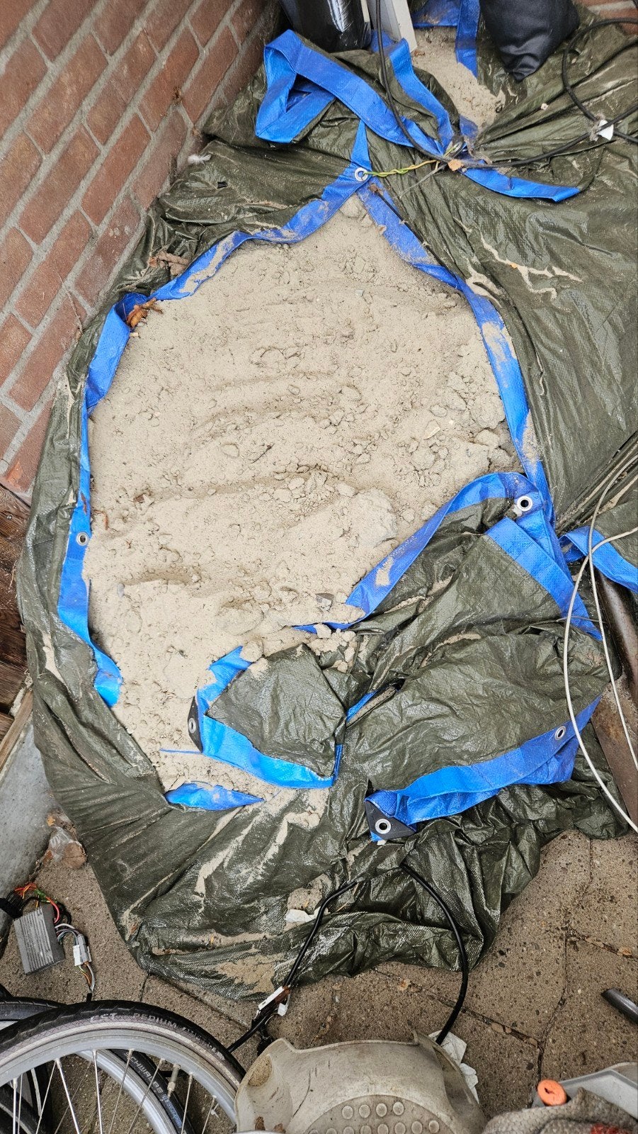 Zand  gratis ophalen, Ophalen of Verzenden, Ophoogzand