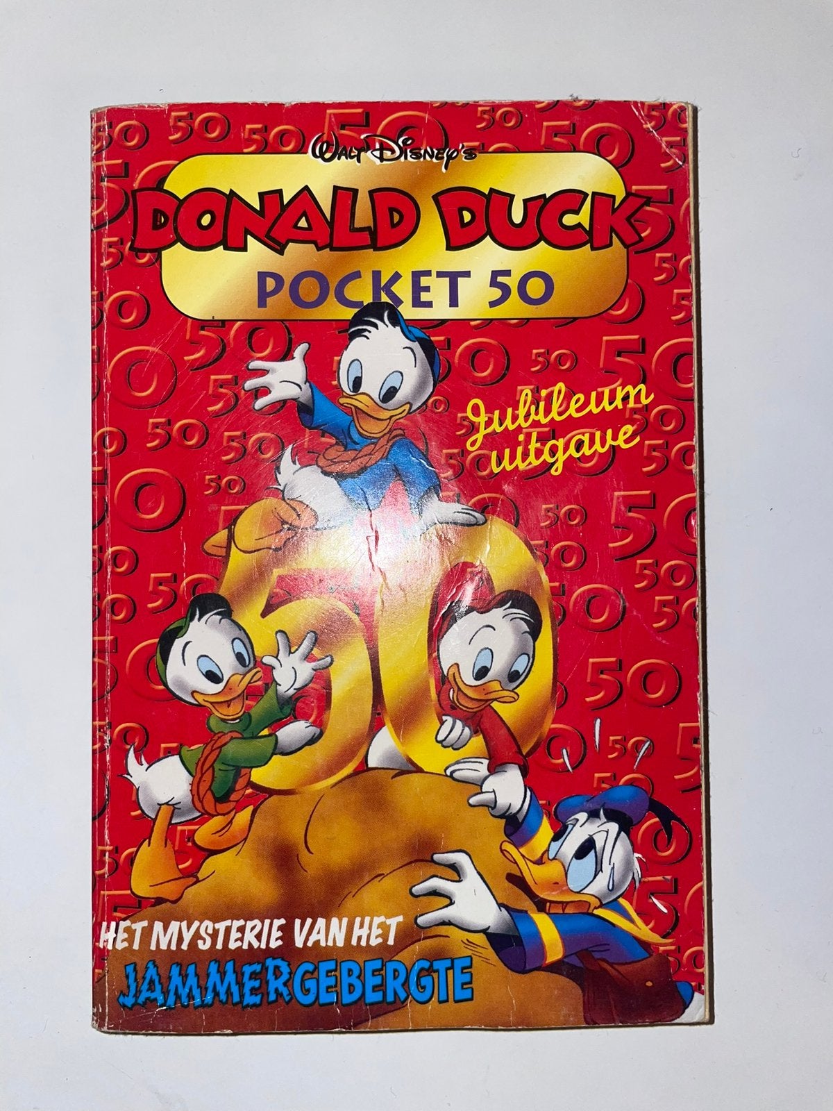 Donald Duck Pocket 50 Jubileumuitgave, Boeken, Eén stripboek, Ophalen of Verzenden, Gelezen