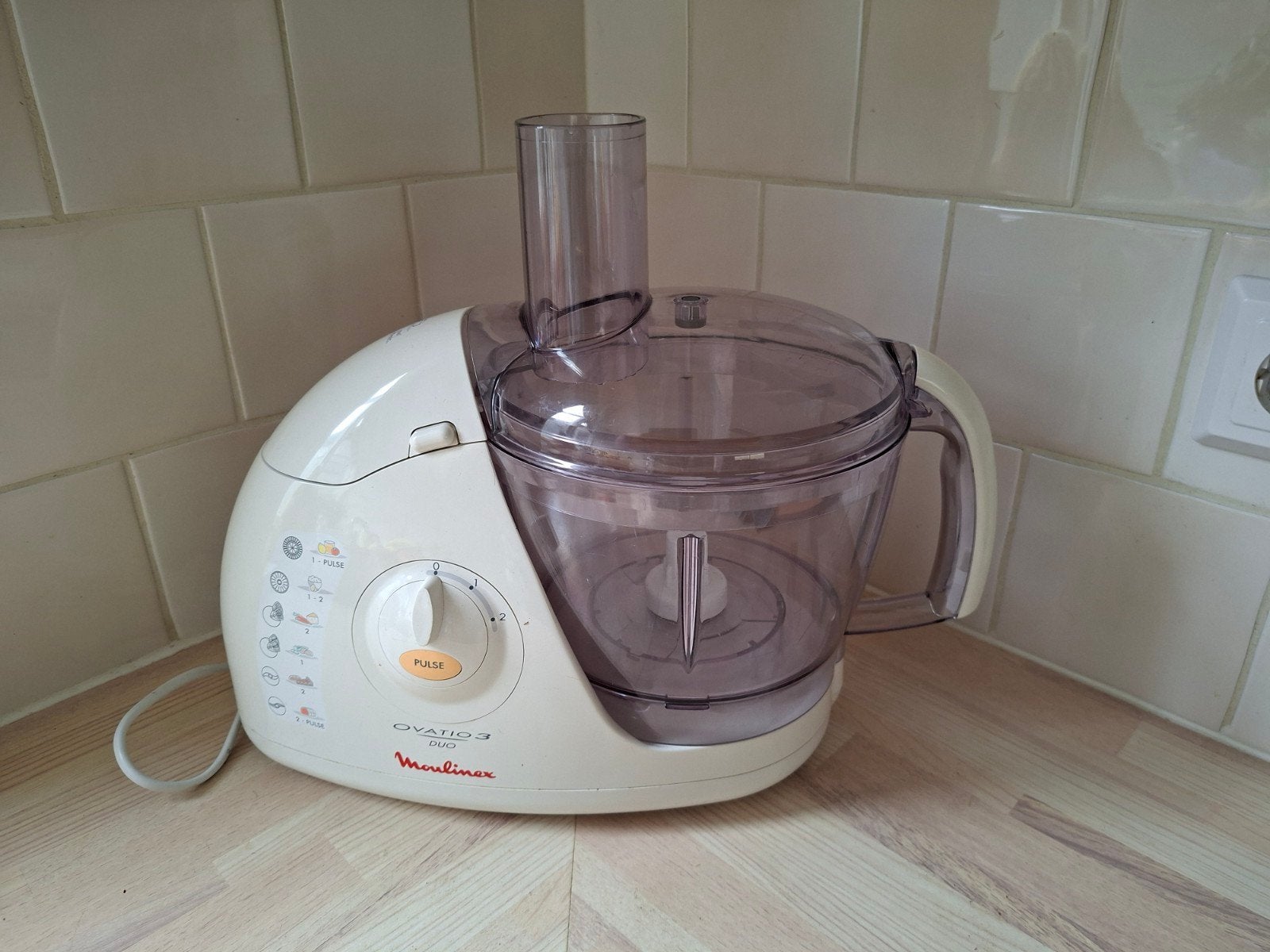 Moulinex Ovatio 3 Duo, Witgoed en Apparatuur, Ophalen of Verzenden, Gebruikt, 3 snelheden of meer