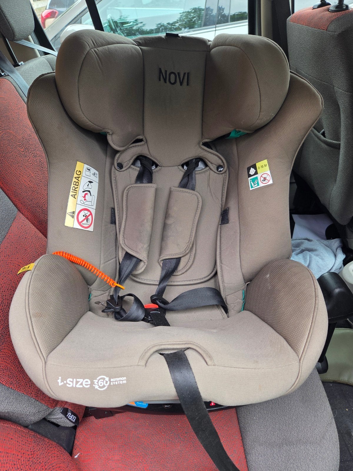 NOVI ISOFIX autostoel, Gebruikt, 0 t/m 18 kg, Isofix, Ophalen