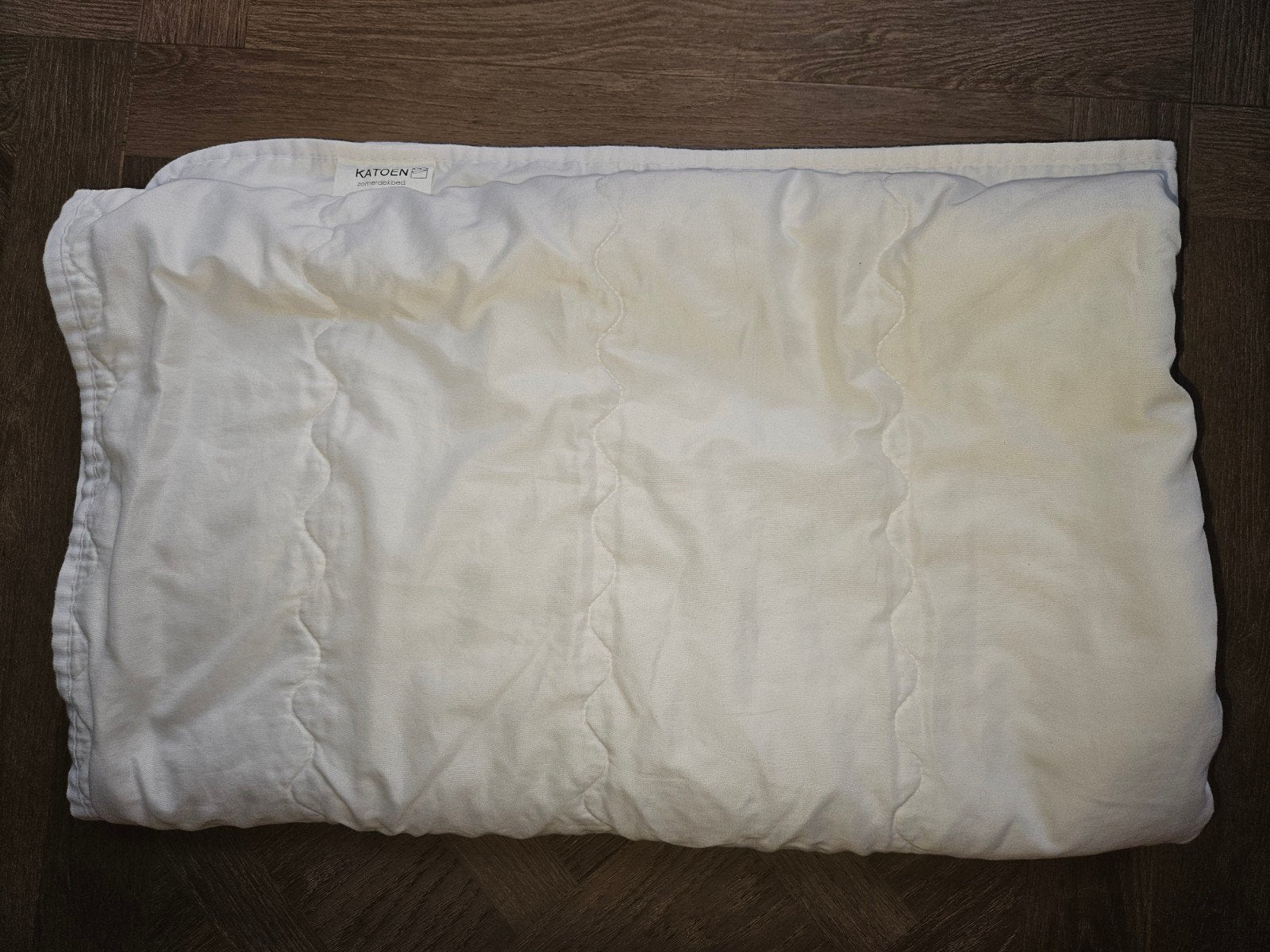 Peuter dekbedden + beddengoed, Ophalen, Gebruikt, Meisje, Wit