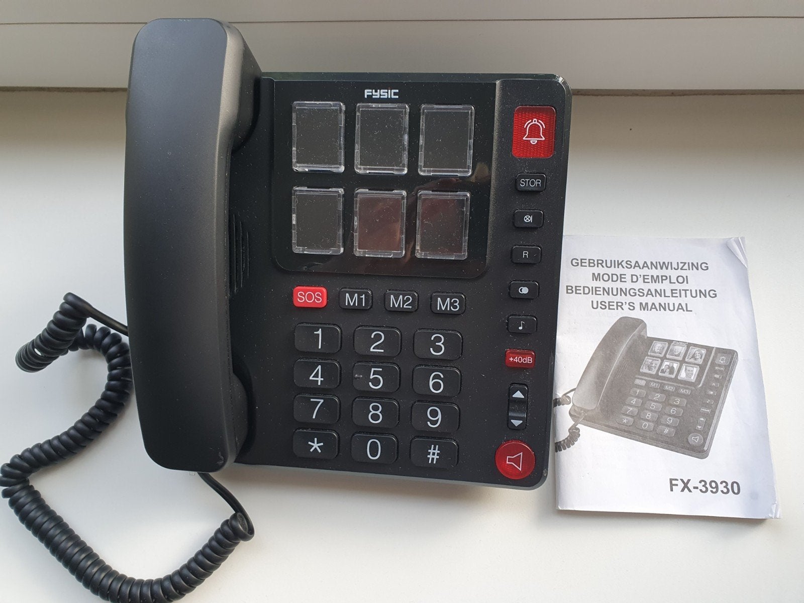 Seniorentelefoon FX-3930, Telecommunicatie, Vaste telefoons | Niet Draadloos, Ophalen, Gebruikt