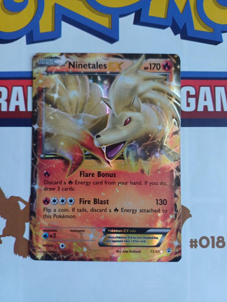 Ninetales EX 13/83, Ophalen of Verzenden, Nieuw, Losse kaart
