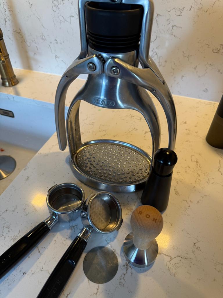Rok gc upgraded, Ophalen of Verzenden, Espresso apparaat