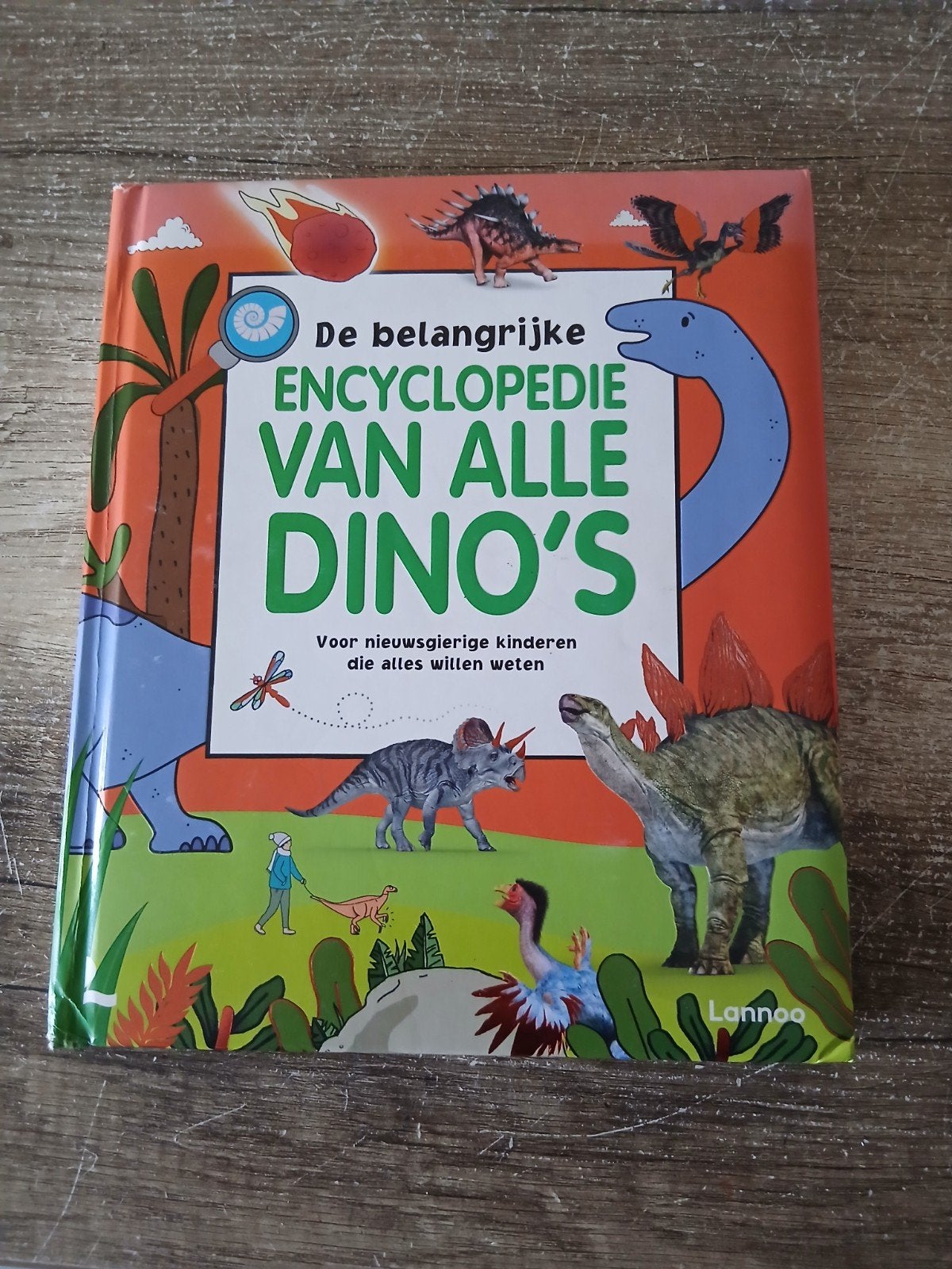 De Belangrijke Encyclopedie van Alle Dino's - Lannoo, Ophalen of Verzenden, Los deel, Dieren, Onbekend