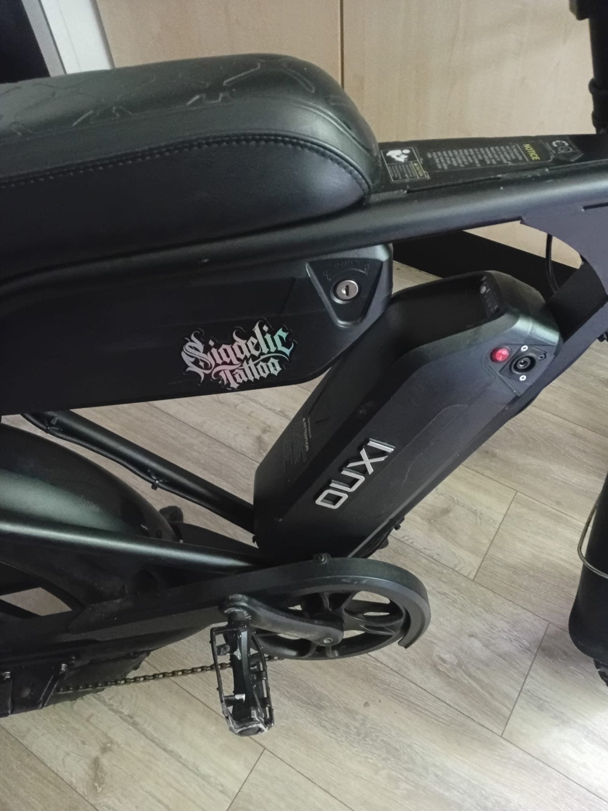Ouxi V8 pro max dubbele accu, Zo goed als nieuw, 50 km per accu of meer, 55 tot 59 cm, Ophalen