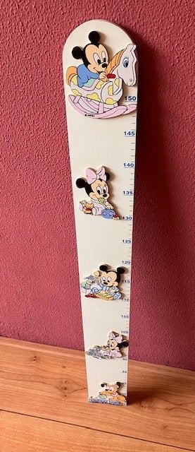 Houten groeimeter baby Disney, Ophalen, Gebruikt, Overige merken, Overige typen
