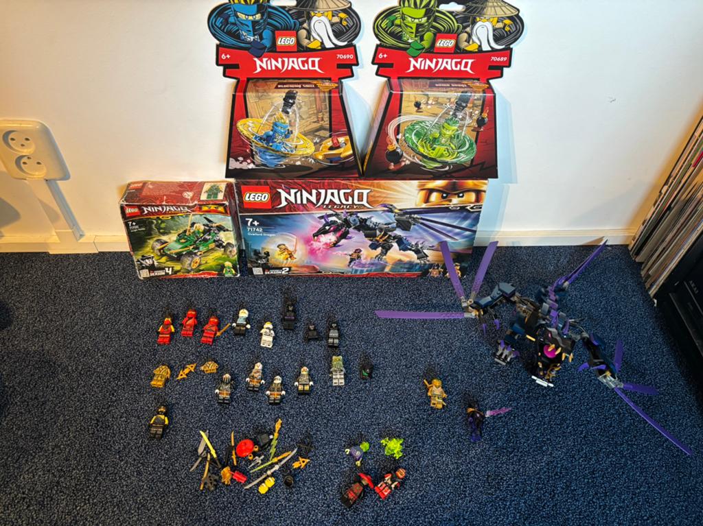 Lego Ninjago nieuwe sets en minifiguren., Lego, Ophalen of Verzenden, Zo goed als nieuw, Ninjago