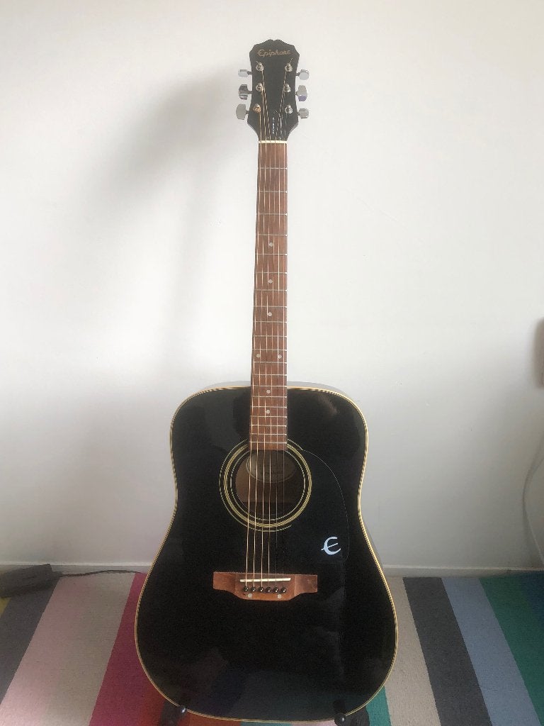 Epiphone PR-200 Eboney by Gibson, Muziek en Instrumenten, Ophalen, Zo goed als nieuw, Western- of Steelstringgitaar