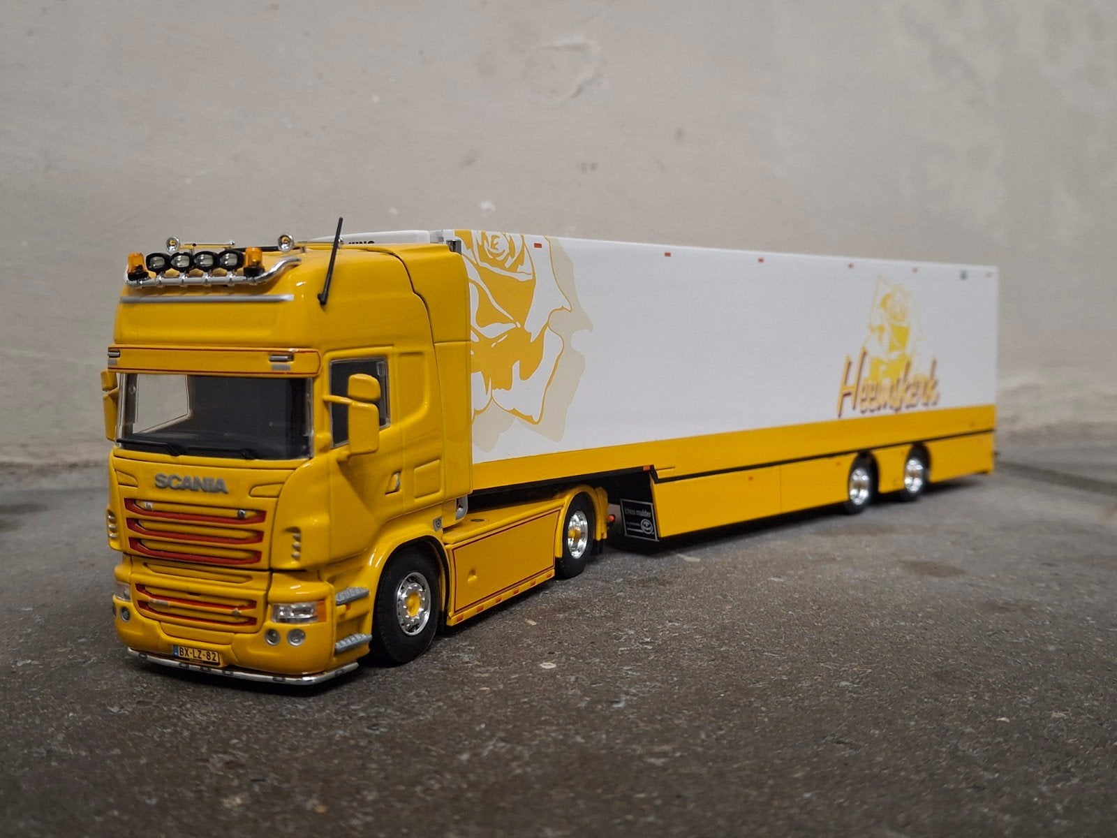 Tekno Scania R620 Paul Heemskerk Rijnsburg, Ophalen of Verzenden, Zo goed als nieuw, Bus of Vrachtwagen, Tekno