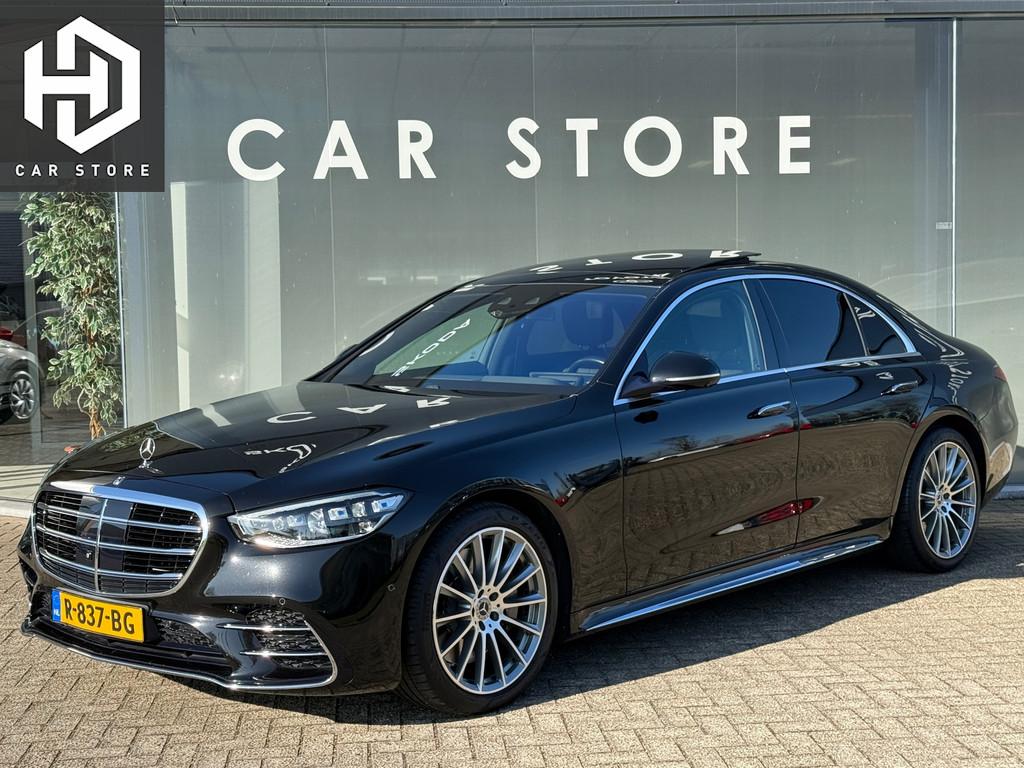 Mercedes-Benz S-klasse 400d 4MATIC AMG Line Achteras|Softclo, Auto's, Mercedes-Benz, Automaat, 15 km/l, Gebruikt, 2925 cc