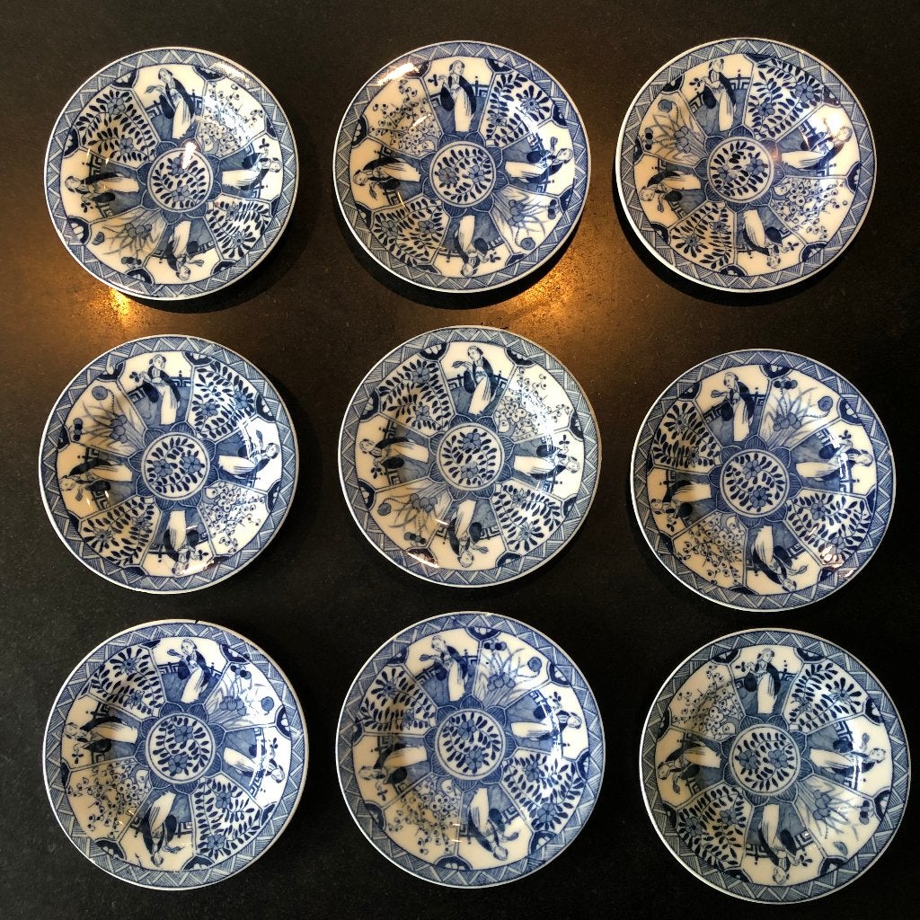 Partij aardewerk met Chinese motieven, Ophalen of Verzenden