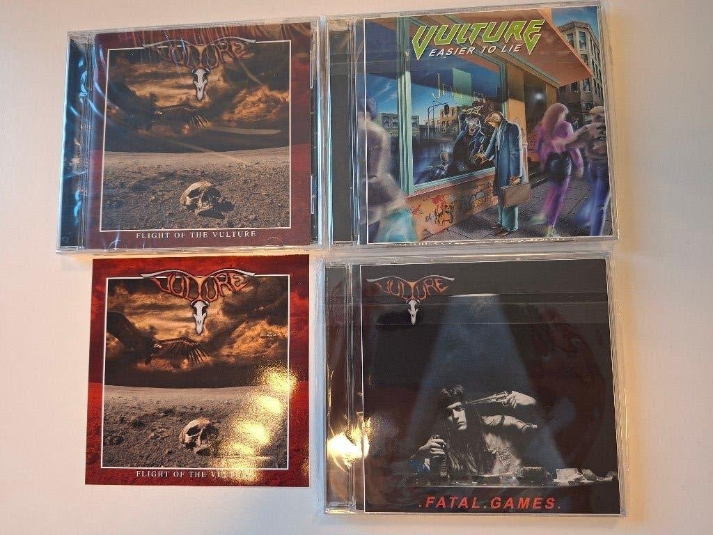 CD - 3 X VULTURE - NL METAL - NIEUW THRASH PACKAGE DEAL, Cd's en Dvd's, Cd's | Hardrock en Metal, Nieuw in verpakking, Verzenden