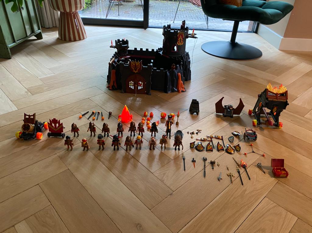 Burnham raiders kasteel 70221, Ophalen of Verzenden, Zo goed als nieuw, Complete set