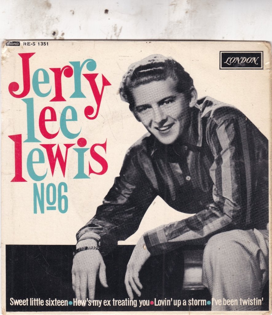 Jerry Lee Lewis ( 2 )  E.P. 1963, Ophalen of Verzenden, Zo goed als nieuw, 7 inch, Pop
