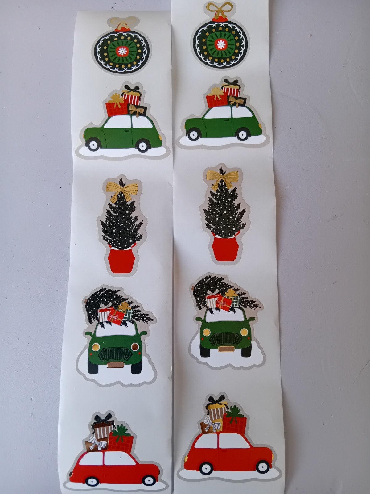 30 stickers kerst, Ophalen of Verzenden, Nieuw