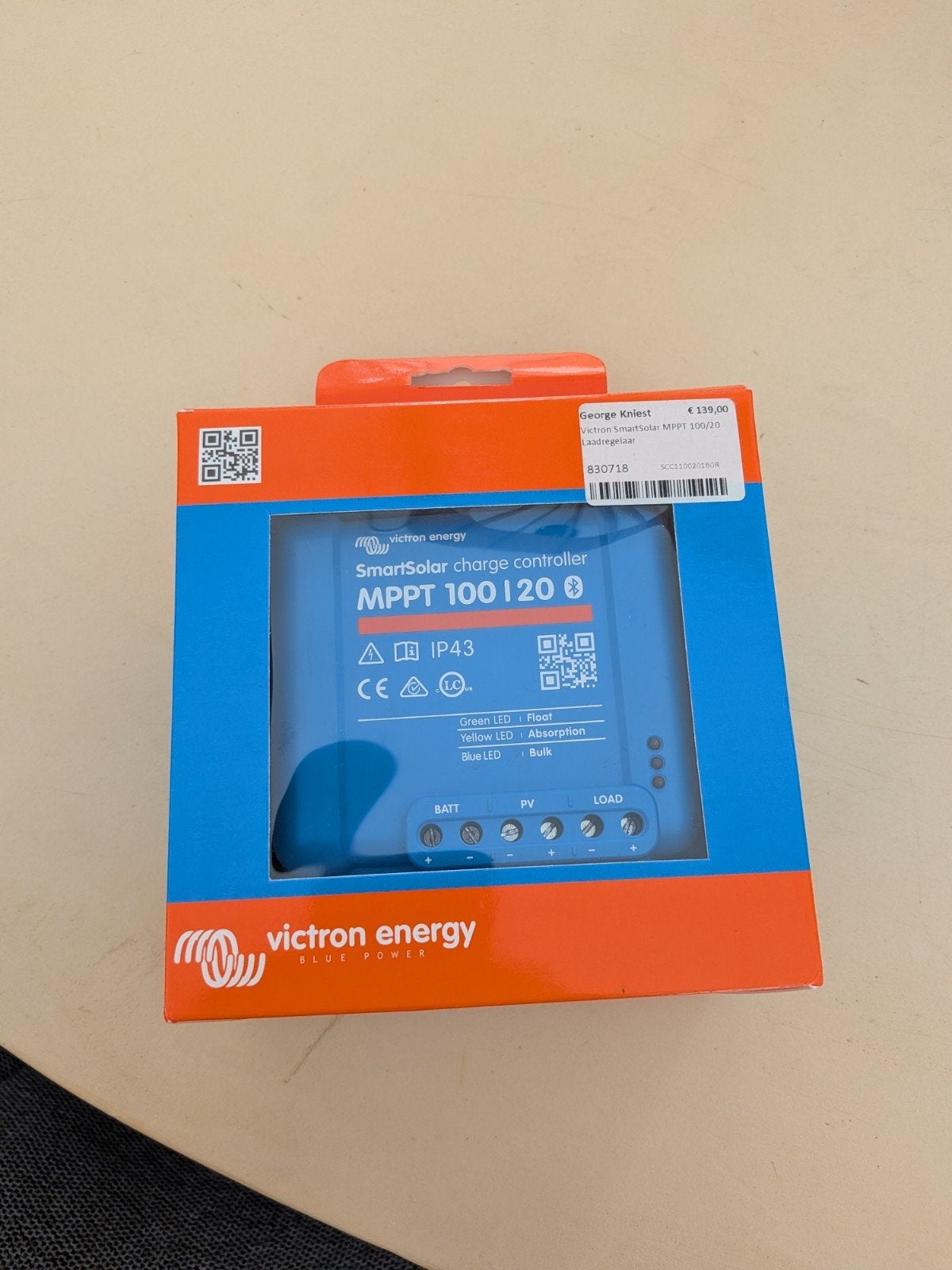 Victron SmartSolar MPPT 100|20, Ophalen of Verzenden, Overige typen
