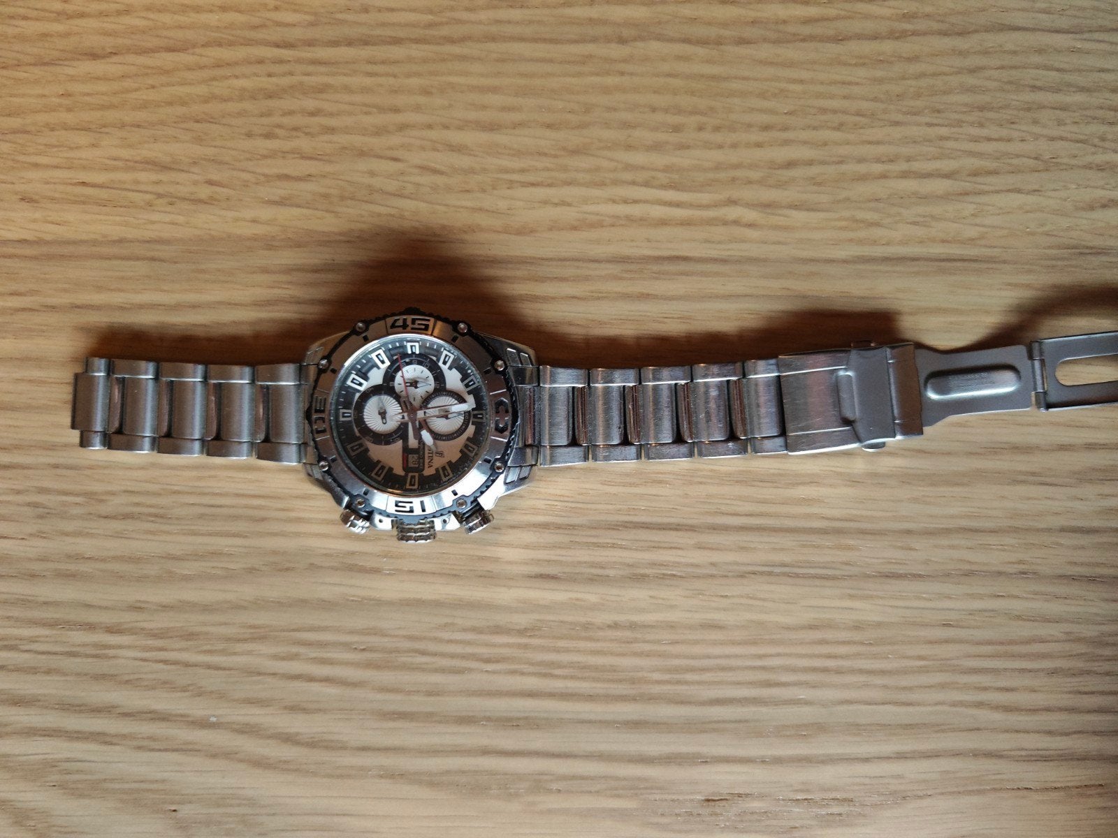 Festina horloge, Ophalen of Verzenden, Staal, Overige merken