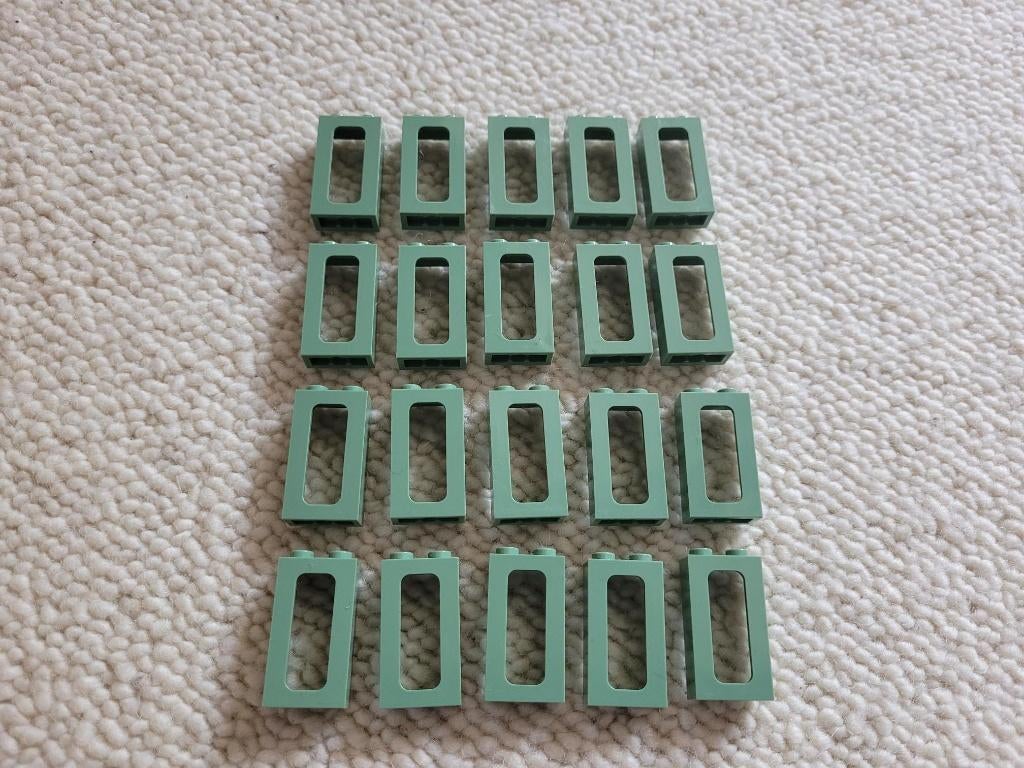 Partij N753=20x Lego trein ramen (Meerdere setjes), Lego, Lego, Lego, Nieuw