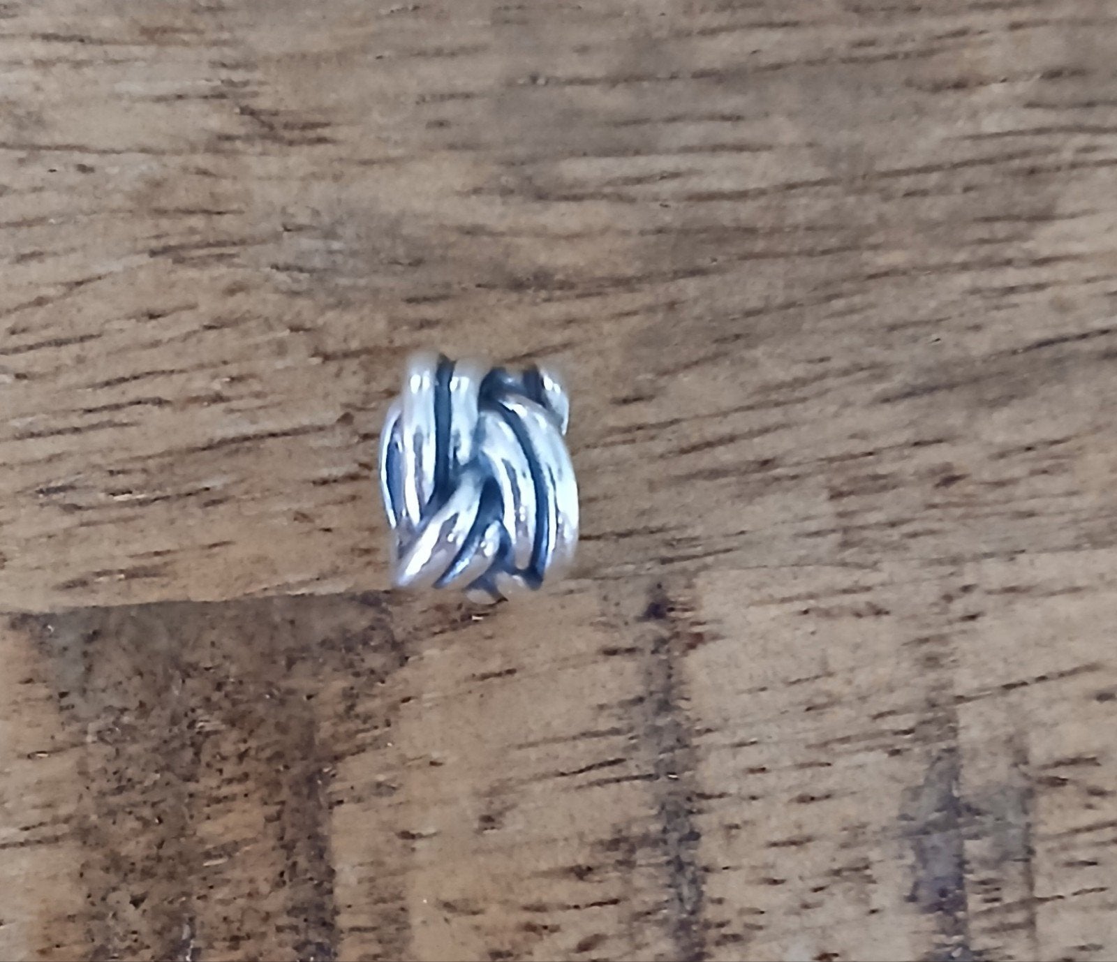 pandora bedel knot, Ophalen of Verzenden, Zo goed als nieuw, Zilver, Pandora