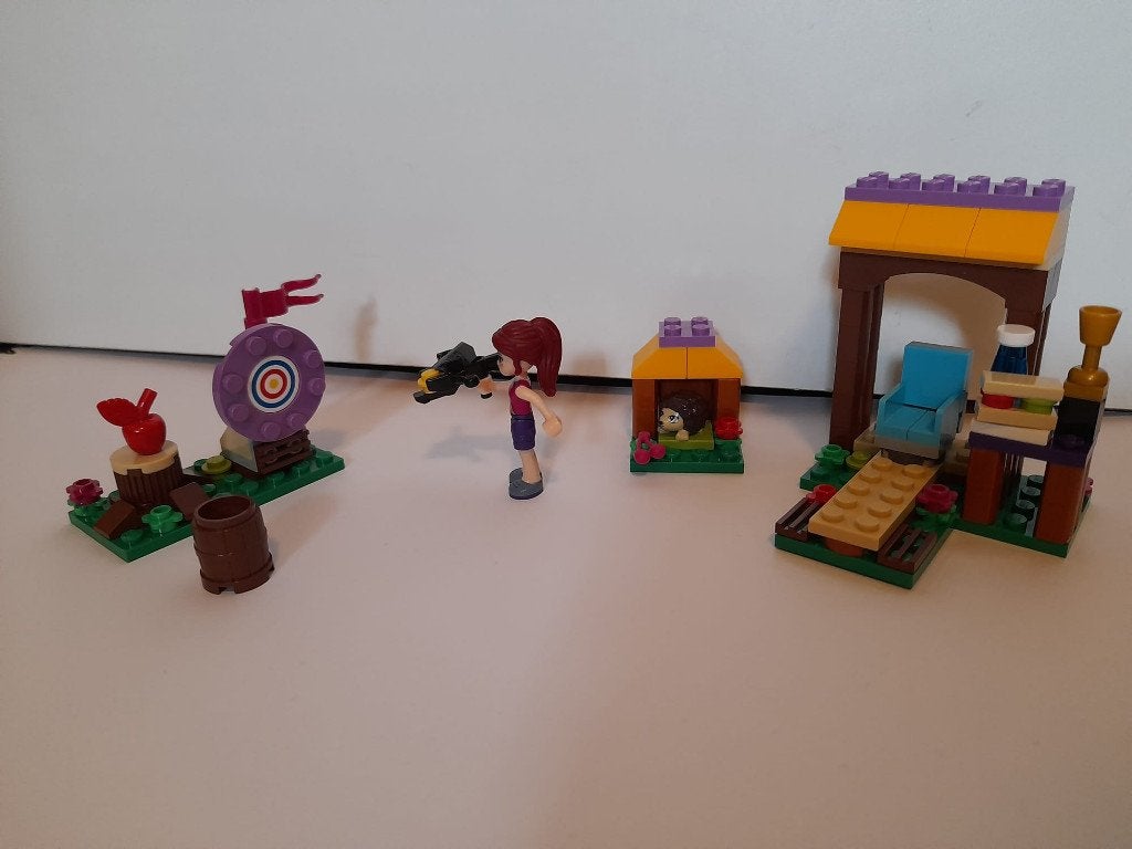 Lego Friends Avonturenkamp boogschieten 41120, Gebruikt, Lego, Friends, Ophalen of Verzenden