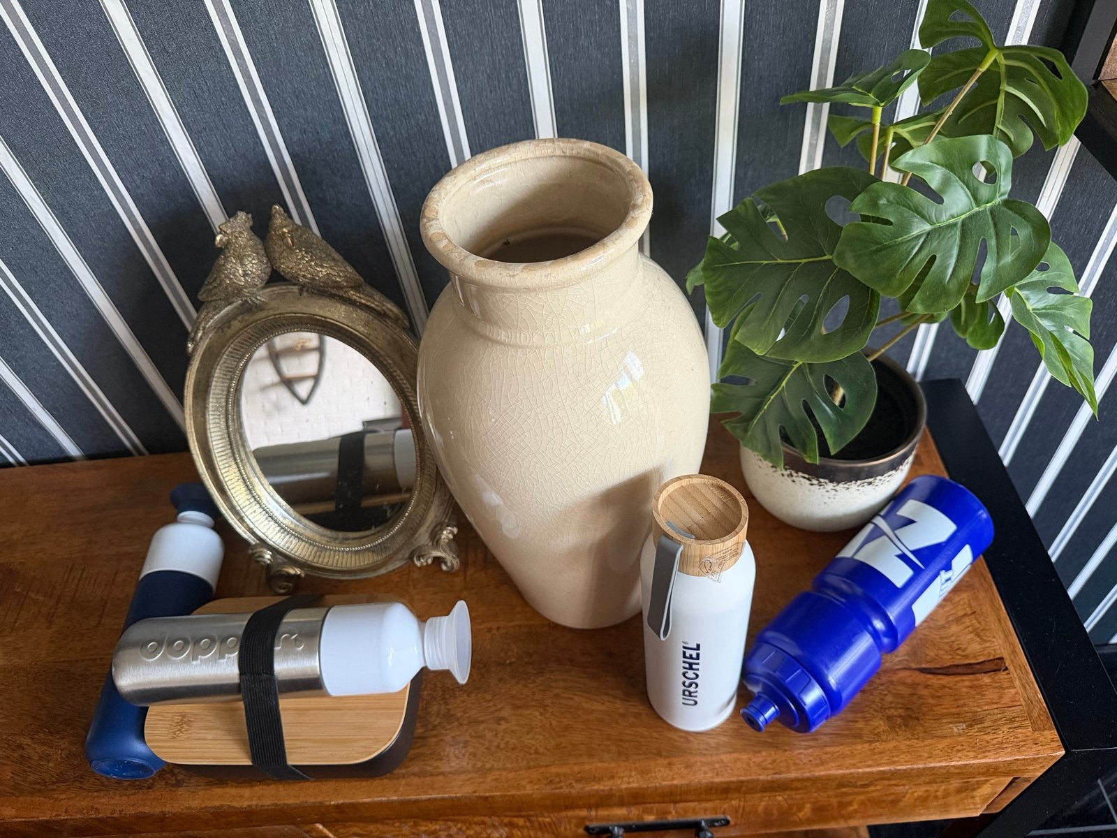 Gratis woonaccessoires en 4 nieuwe drinkflessen, Ophalen, Meerkleurig, Overige materialen, Overige stijlen