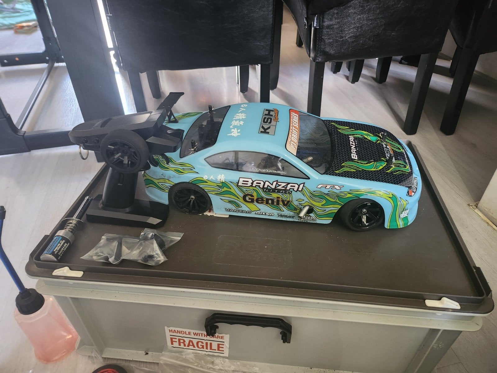 FTX Banzai Nitro 1/10 RC, Ophalen of Verzenden, Gebruikt