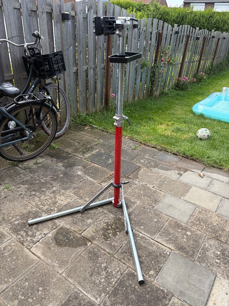 Trivio Expert fiets montagestandaard, Fietsen en Brommers, Fietsaccessoires | Fietsgereedschap, Ophalen of Verzenden, Gebruikt