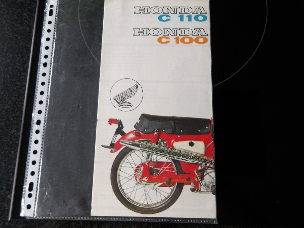 Honda C110 C100 folder, Fietsen en Brommers, Ophalen of Verzenden, Gebruikt