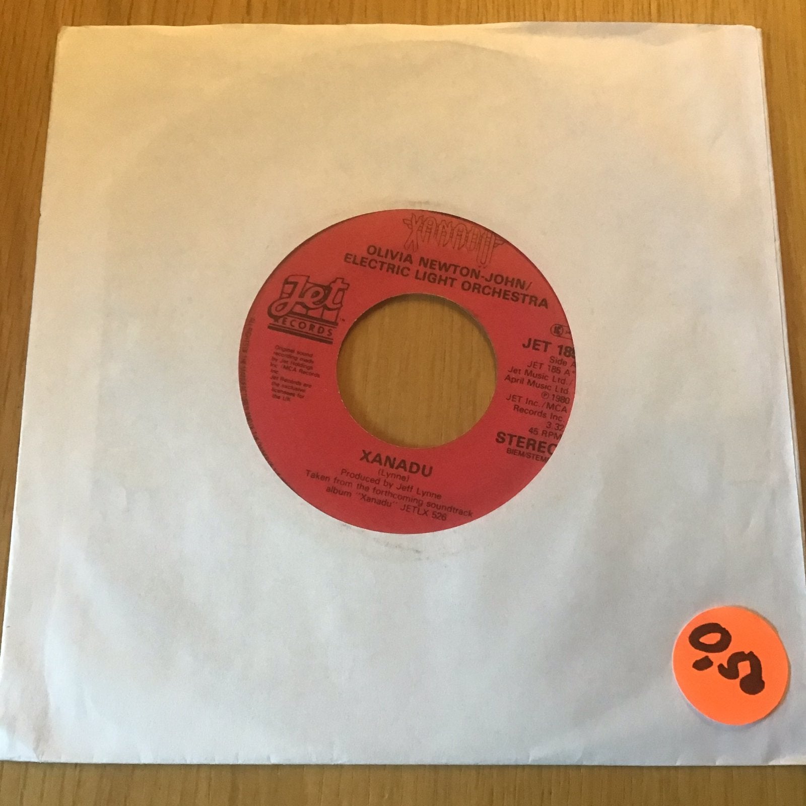 Olivia Newton-John & E.L.O - Xanadu, Ophalen of Verzenden, Gebruikt