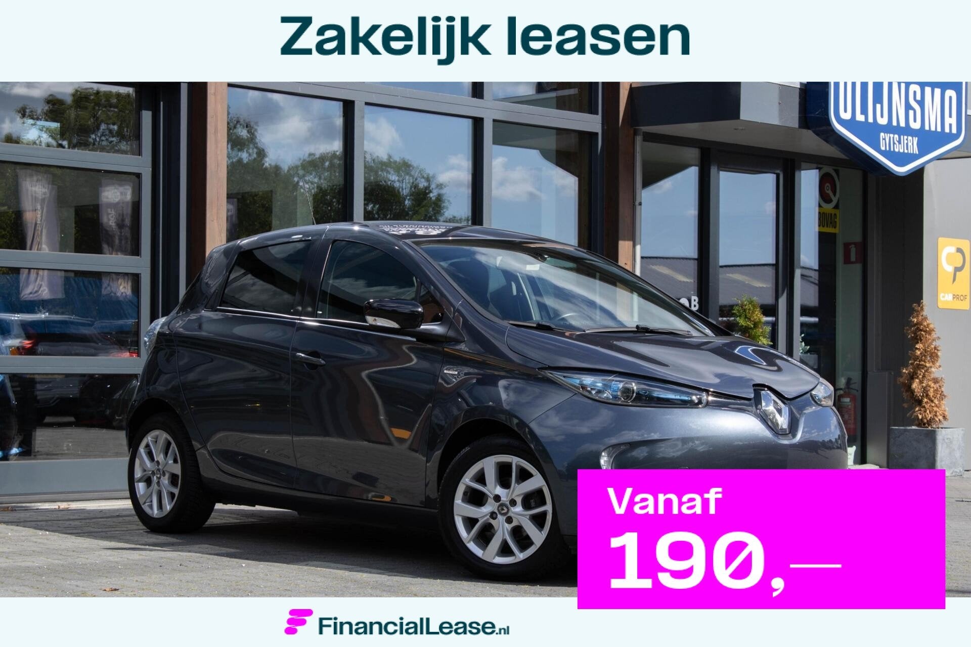 Renault Zoe R110 Limited 41 kWh|camera|85% SOH|, Stof, Gebruikt, 41 kWh, Met garantie (alle)