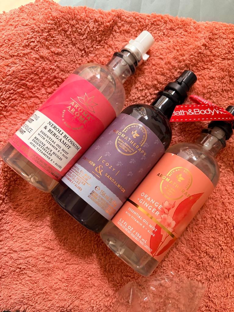 Bath & Body Works Body Oil Spray - 3 Geuren, Ophalen of Verzenden, Nieuw, Bodylotion, Crème of Olie