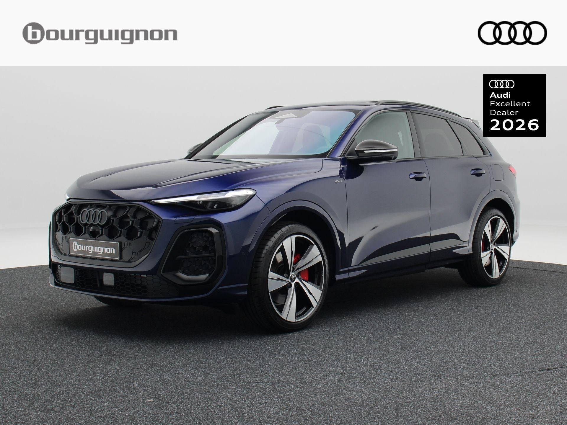 Audi Q5 S edition Competition e-hybrid | 367 PK| 21 inch vel, Auto's, Automaat, Parkeerassistent, 4 cilinders, Bedrijf