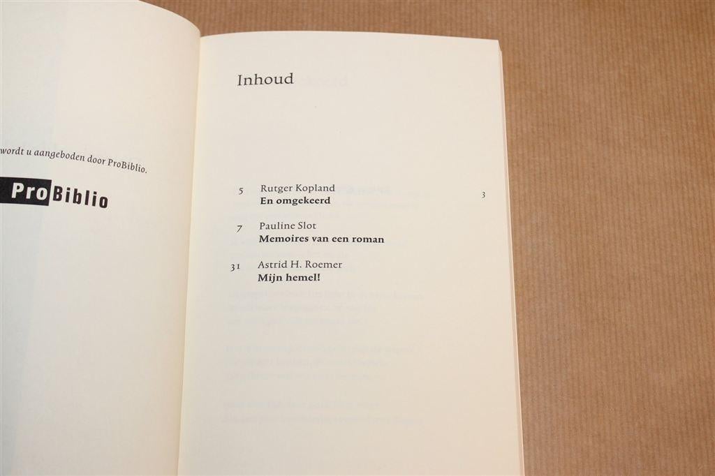 De Verbeelde Bibliotheek — Dubbelboek Verhalen Biegel 2000, Boeken, Ophalen of Verzenden, Gelezen