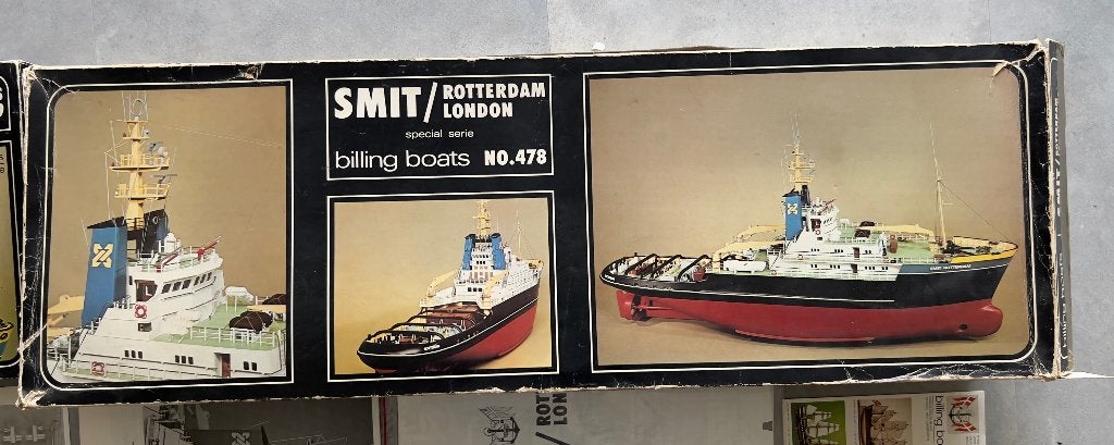 Smit Billing Boats Smit Rotterdam / London 478 + 479, Hobby en Vrije tijd, Ophalen, Nieuw, 1:50 tot 1:200, Overige merken