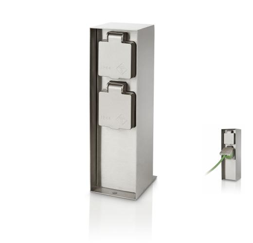 Een set van 2 Philips Buitenstopcontacten [17108], Gebruikt, Ratelaarweg 17, 3053 JP  ROTTERDAM, Ophalen of Verzenden, Info@ictLESKISTEN.nl