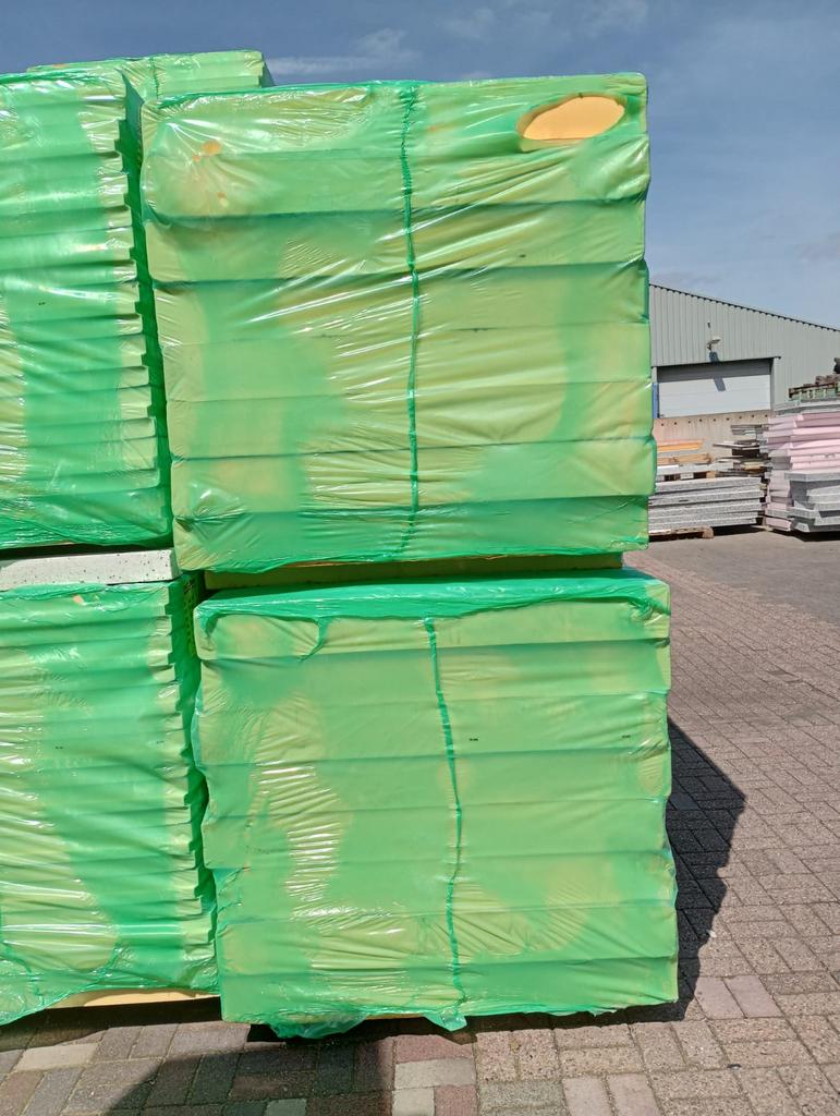 Actie zeer voordelige b keus PIR 13 en 14 cm 250 x 120 cm!, Ophalen, Dakisolatie, 12 cm of meer, Nieuw