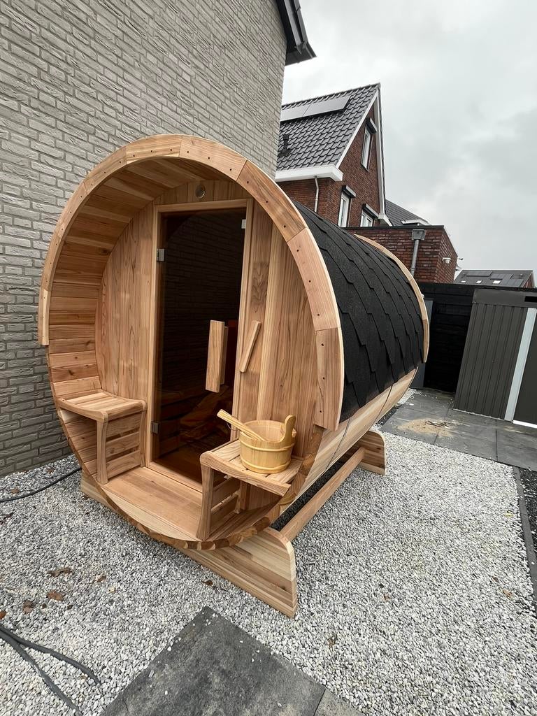 Barrel sauna’s vanaf €4995,-, Verzenden, Complete sauna
