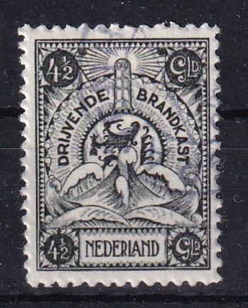 A200) 1921 Brandkast nr BK6 gestempeld geen garantie, Postzegels en Munten, Ophalen of Verzenden, T/m 1940, Gestempeld