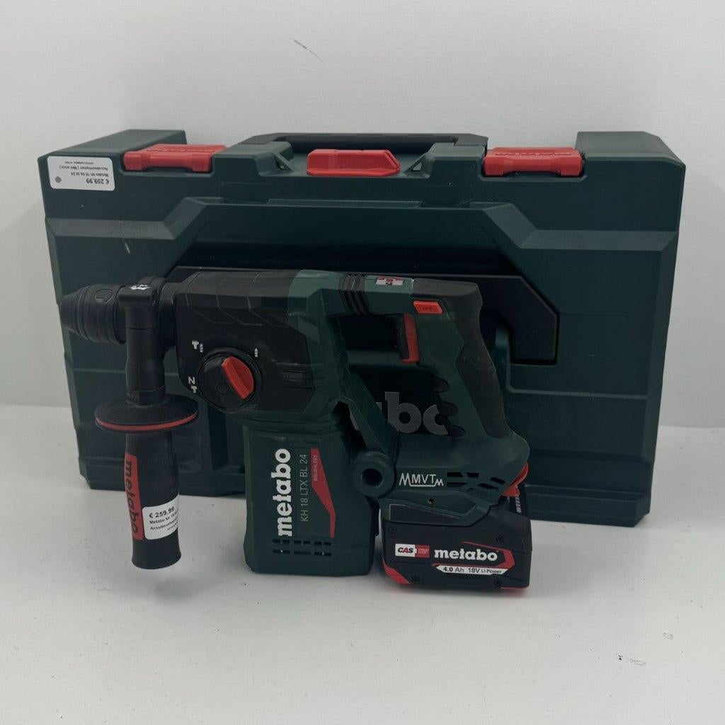 Metabo kh 18 ltx bl 24 Accuboorhamer | Met accu |, Dordrecht@usedproducts.nl, Toulonselaan 72, Ophalen of Verzenden, Used products dordrecht
