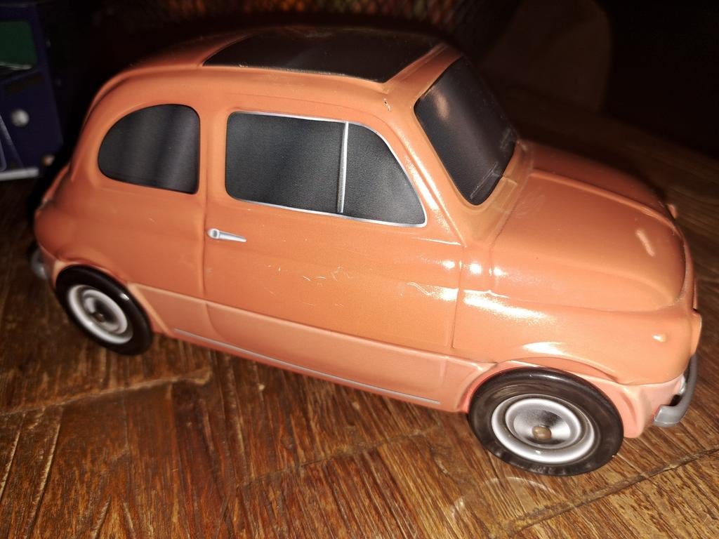 Fiat 500 Blik Koektrommel Nieuwstaat, Ophalen of Verzenden