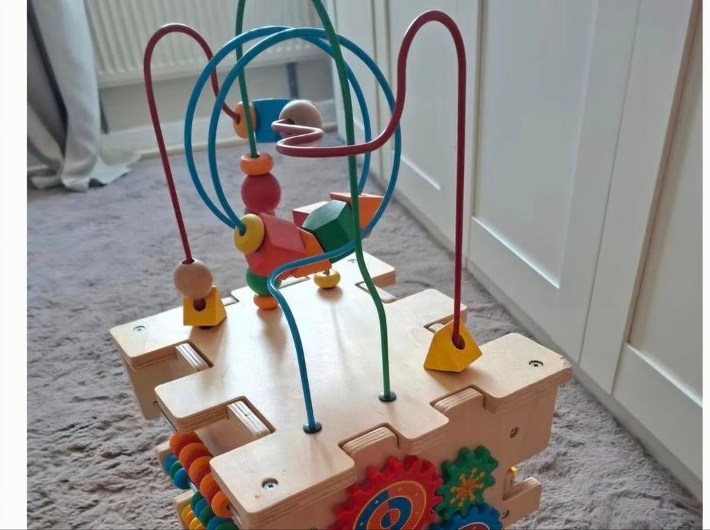 Te koop:Activiteiten kubus van Kidkraft, Ophalen of Verzenden, Gebruikt