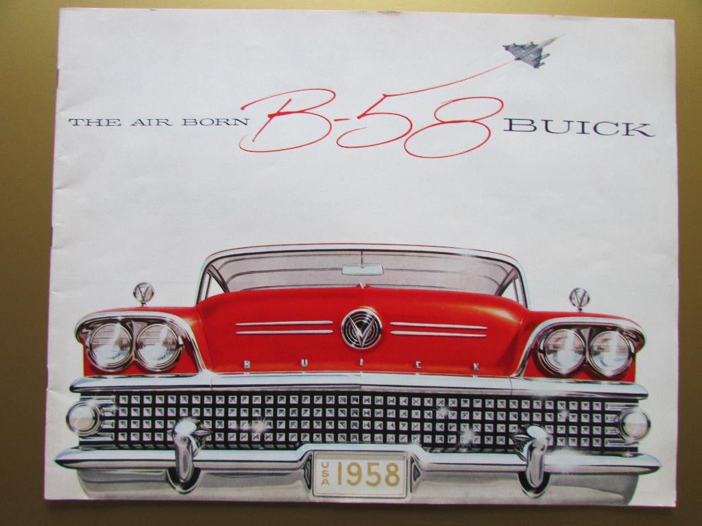 1958 BUICK grote prestige brochure, Engels, Ophalen of Verzenden, Zo goed als nieuw, Overige merken