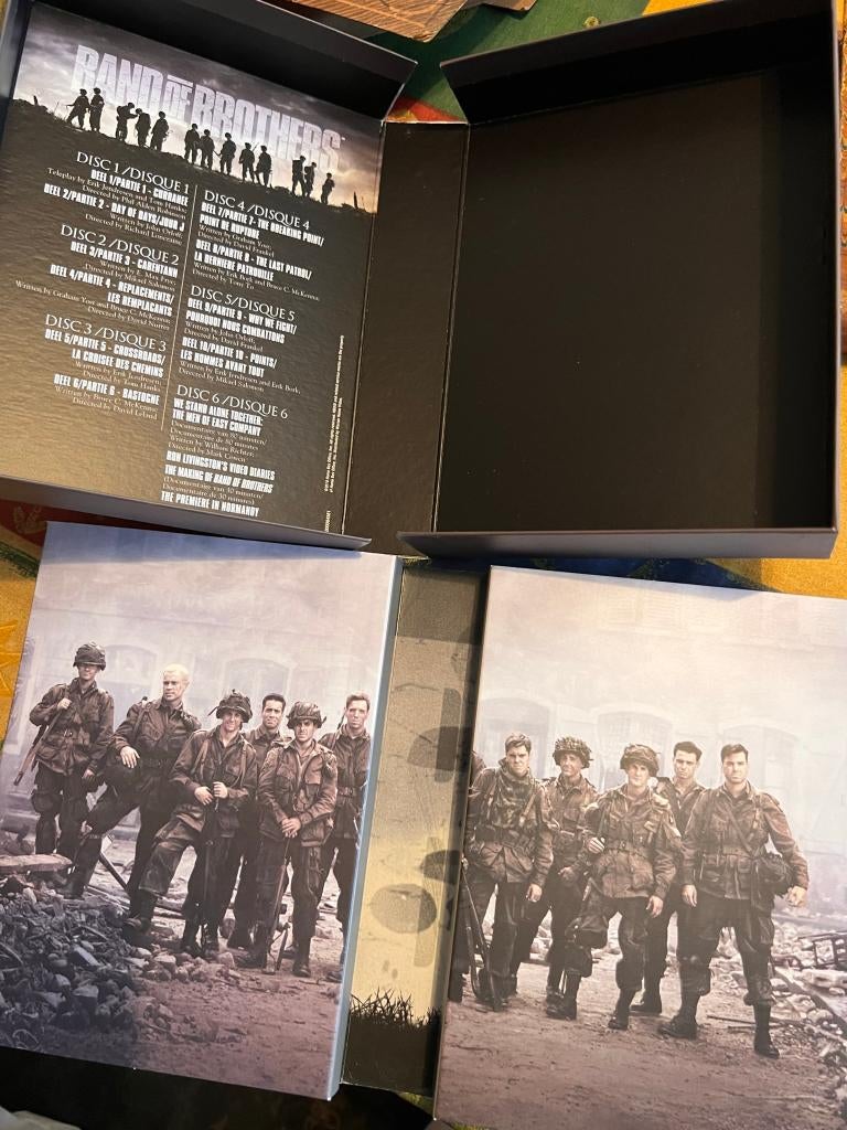 DVD box Band of Brothers, Boxset, Ophalen of Verzenden, Zo goed als nieuw, Actie en Avontuur