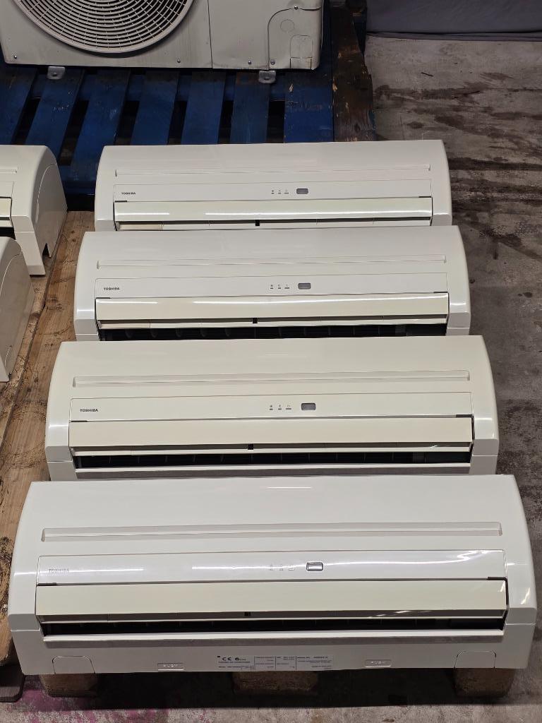 Refurbished 8x wand airco Toshiba Mini SMMS VRF 14,0 kW, Witgoed en Apparatuur, Airco's, Koelen en Ontvochtigen, Timer, Refurbished