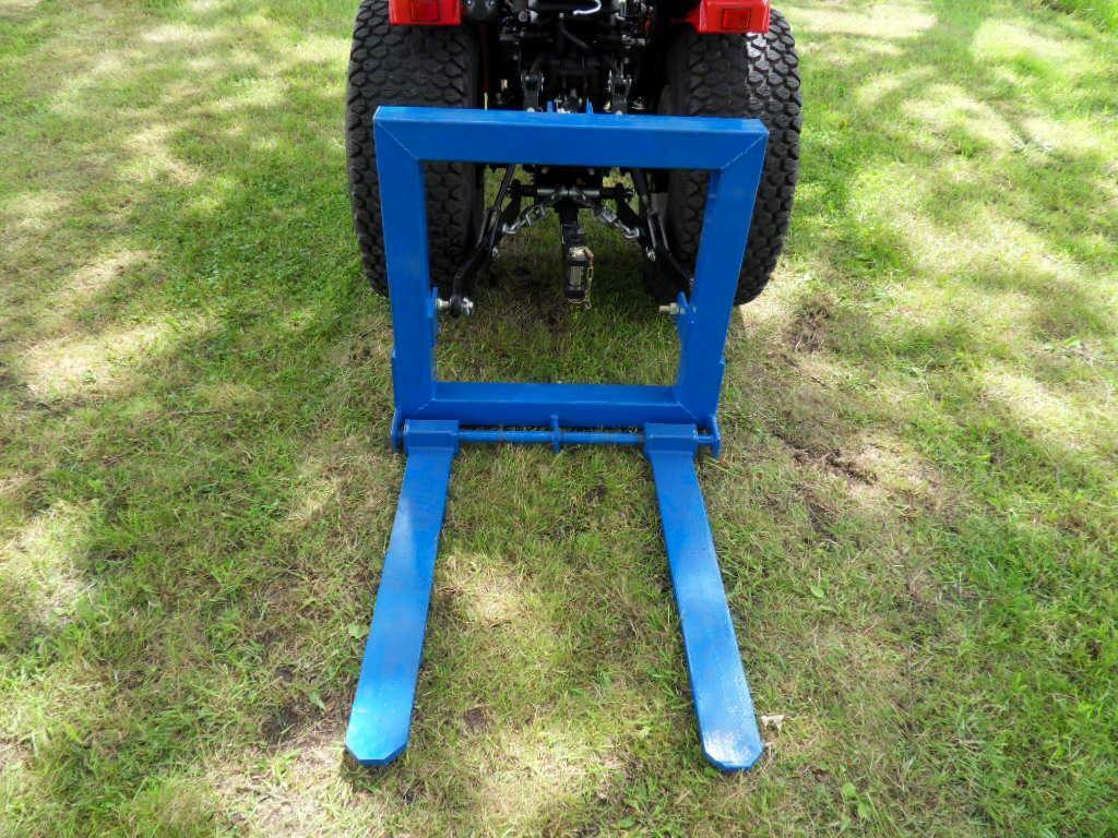 Pallet drager verstelbaar voor Minitractor of Compacttractor, Ophalen of Verzenden, Glastuinbouw, Overige typen
