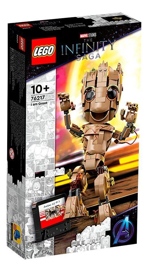 Lego 76217 Ik ben Groot - Lego Marvel NIEUW !!, Ophalen of Verzenden, Nieuw, Complete set, Lego