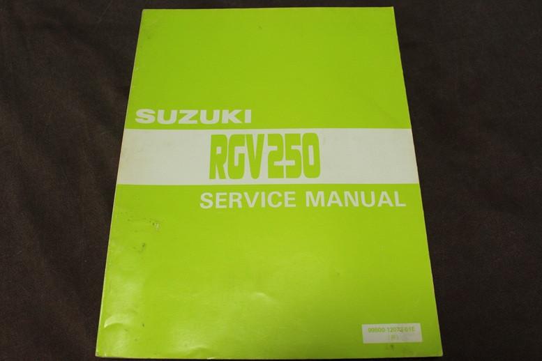 Suzuki RGV250 1989 -1992 motorcycle service manual RGV 250, Ophalen of Verzenden, Suzuki